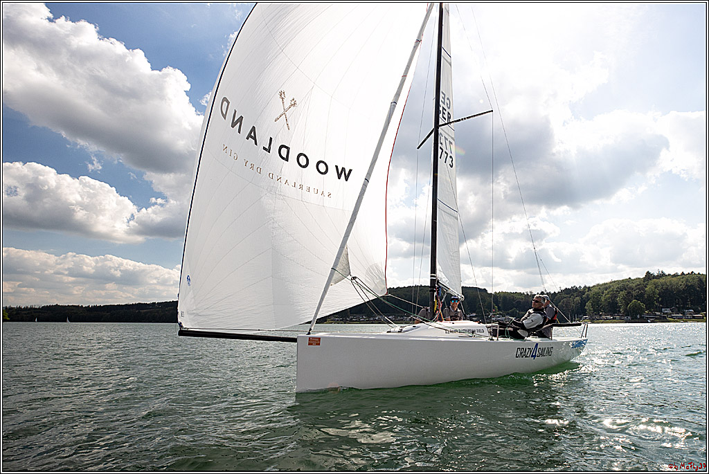J70 - WOODLAND, 12.06.2021 Segelboot; Segeln; Woodland; Spinnaker; J70; Sorpesee; Sauerland